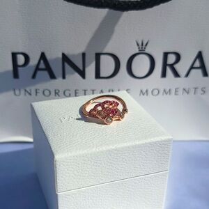 Pandora Rose Pink Fan Ring China Exclusive